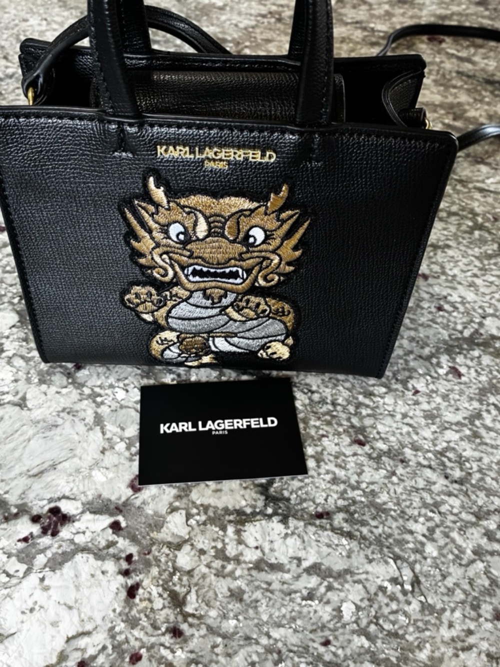 Karl Lagerfeld Crossbody 
Simone Dragon Collection - Picture 2 of 10